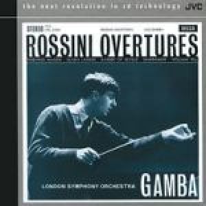 【絕版名片】羅西尼序曲精選 ( XRCD24 )<br>甘巴 指揮 倫敦交響樂團<br>Rossini Overtures / Gamba - London Symphony Orchestra示意圖
